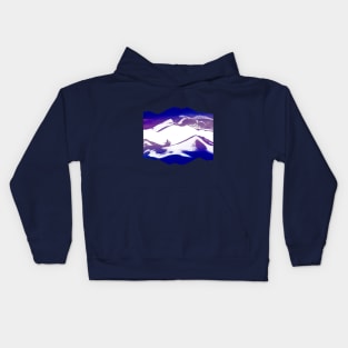 Purple Song of isolation Kids Hoodie